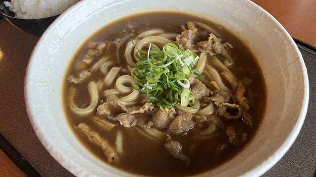 カレーうどん(ご飯付)
